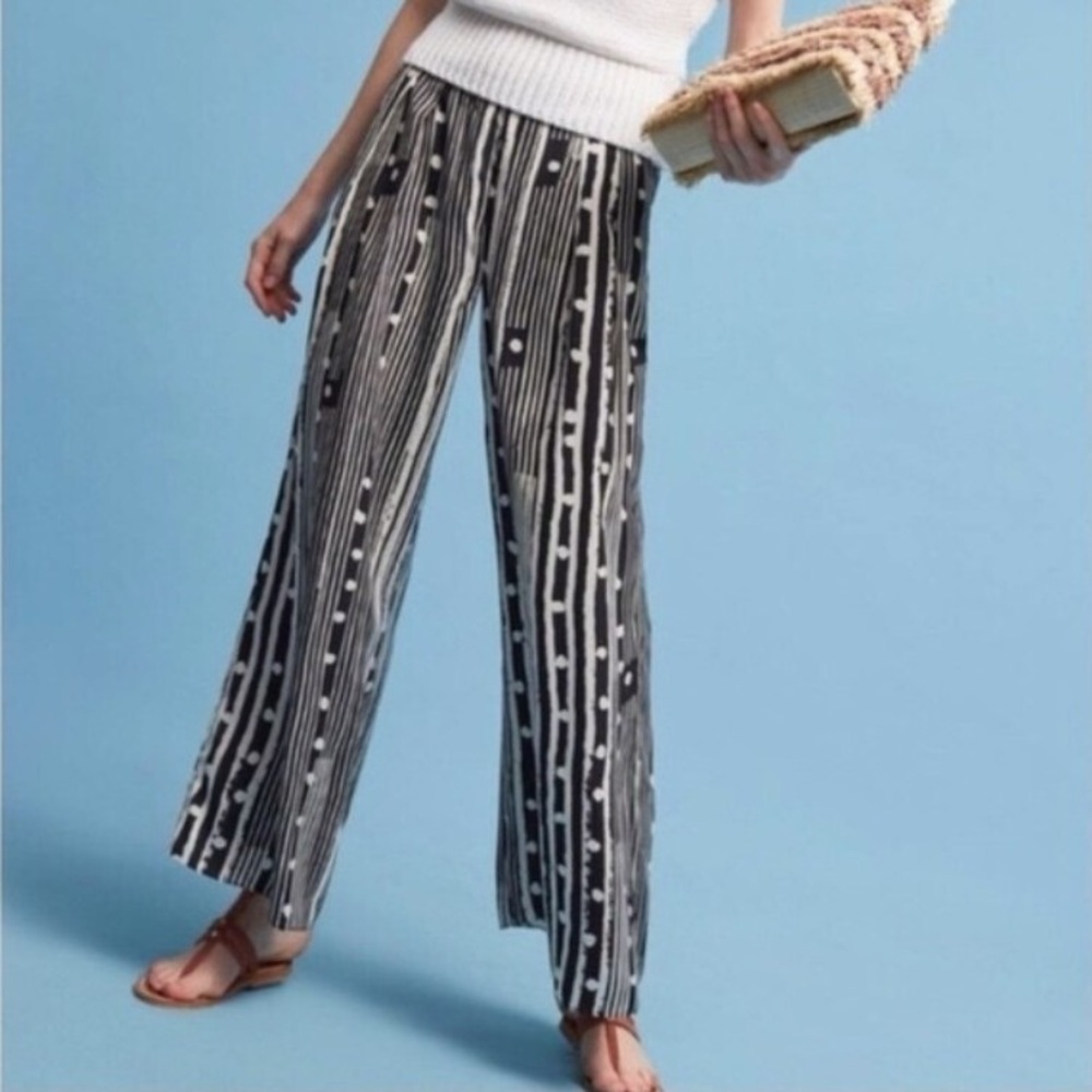 Elevenses Black and White Embellished Maxi Skirt
